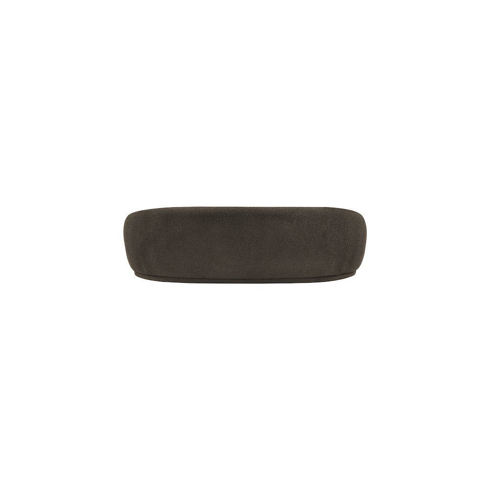 Hyde Brown Boucle Fabric Sofa