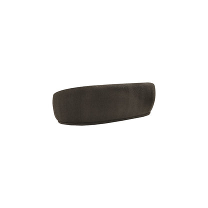 Hyde Brown Boucle Fabric Sofa