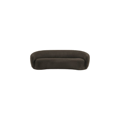 Hyde Brown Boucle Fabric Sofa