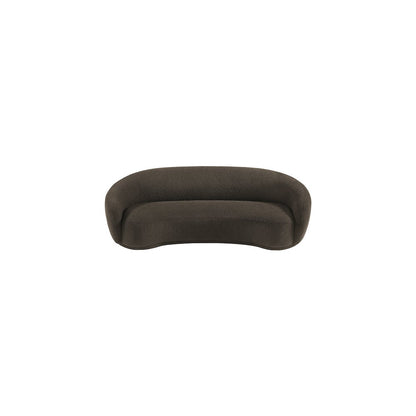Hyde Brown Boucle Fabric Sofa