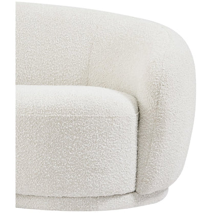 Hyde Cream Boucle Fabric Chair