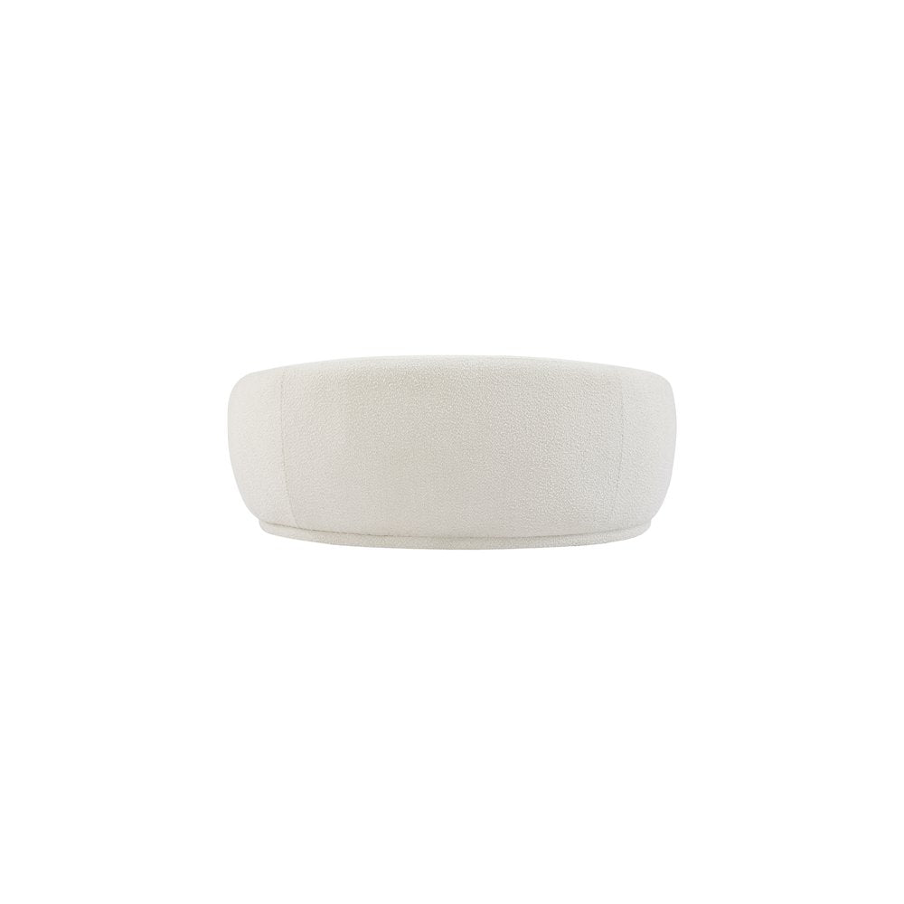 Hyde Cream Boucle Fabric Loveseat
