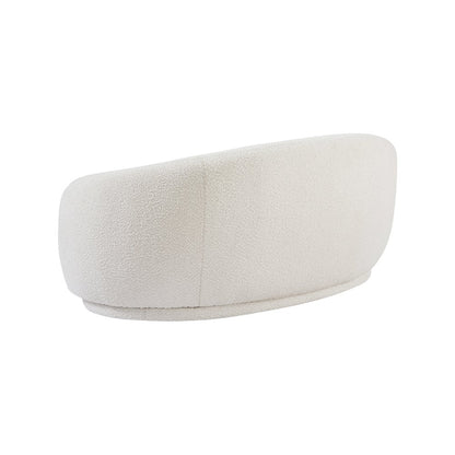 Hyde Cream Boucle Fabric Loveseat