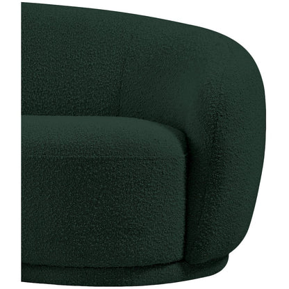 Hyde Green Boucle Fabric Chair