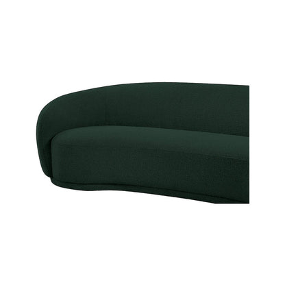 Hyde Green Boucle Fabric Loveseat