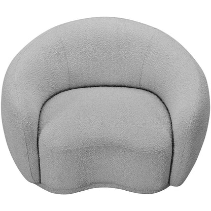 Hyde Grey Boucle Fabric Chair