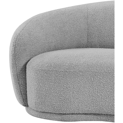 Hyde Grey Boucle Fabric Chair