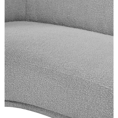 Hyde Grey Boucle Fabric Chair