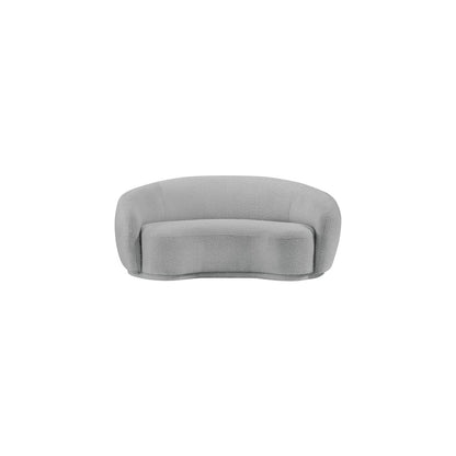 Hyde Grey Boucle Fabric Loveseat