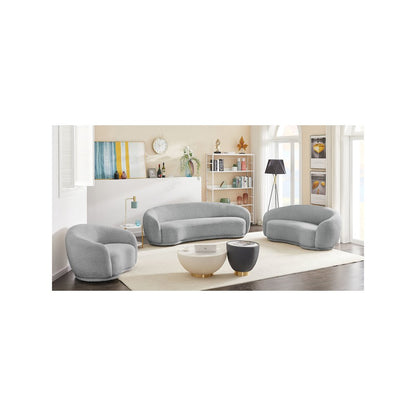 Hyde Grey Boucle Fabric Sofa