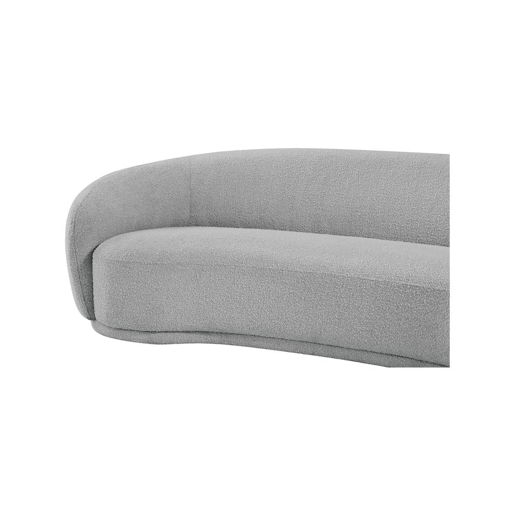 Hyde Grey Boucle Fabric Sofa