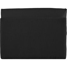 Ease Black Polyester Fabric Armless