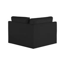 Ease Black Polyester Fabric Corner