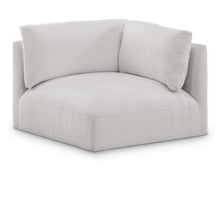 Ease Cream Polyester Fabric Corner