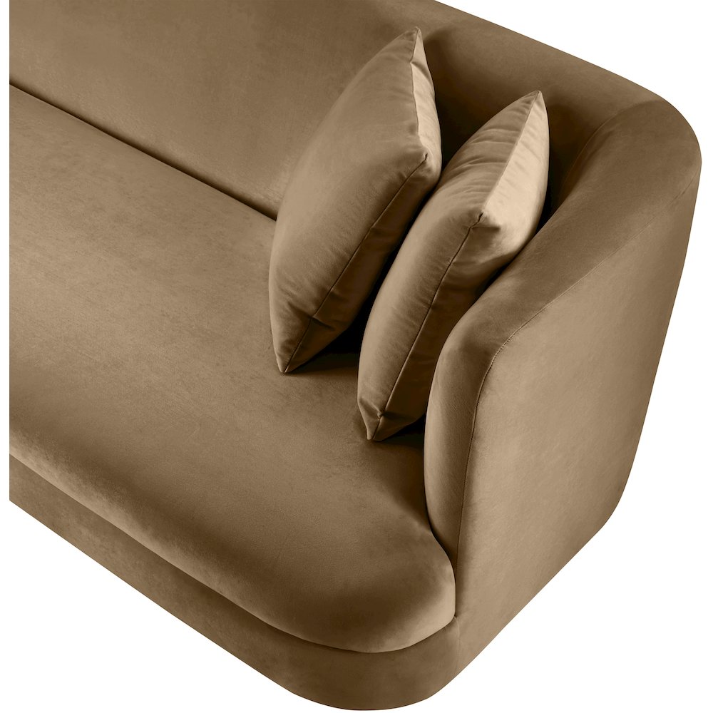 Alder Beige Velvet Chair