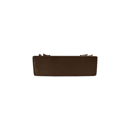 Alder Brown Velvet Sofa