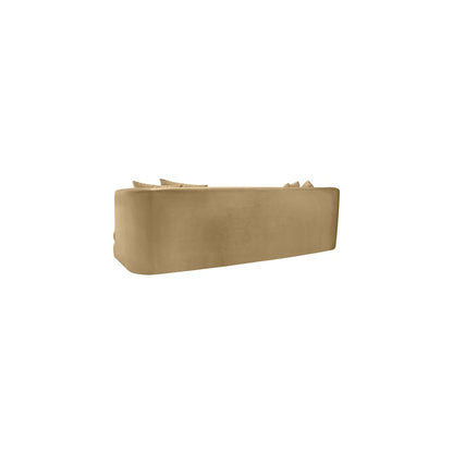 Alder Camel Velvet Sofa