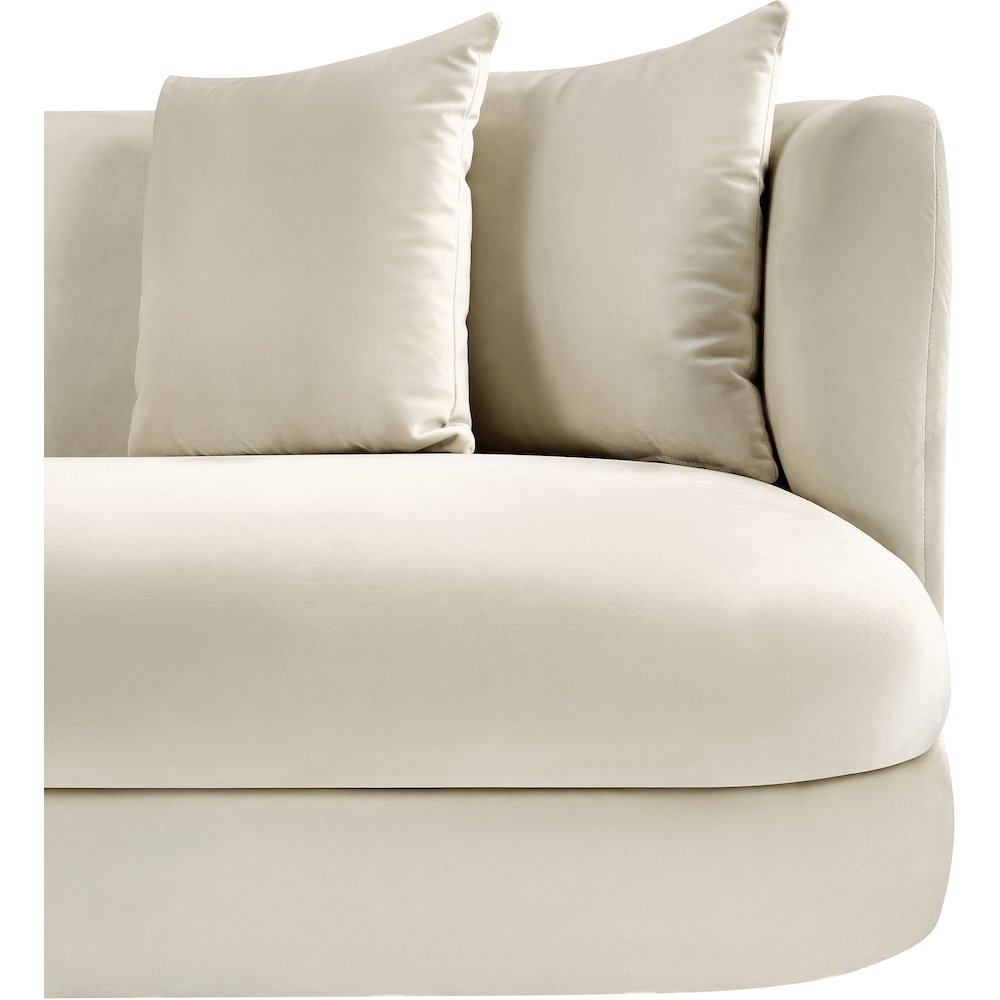 Alder Cream Velvet Chair