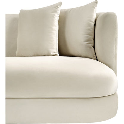 Alder Cream Velvet Chair