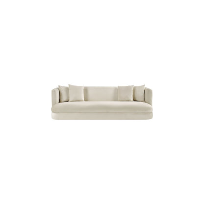 Alder Cream Velvet Sofa