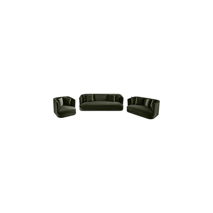 Alder Green Velvet Chair