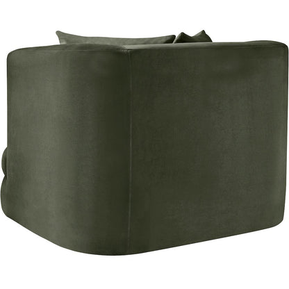 Alder Green Velvet Chair