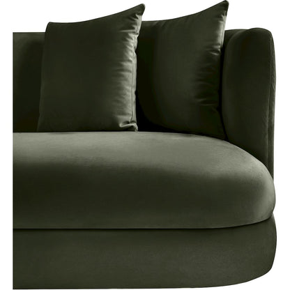 Alder Green Velvet Chair