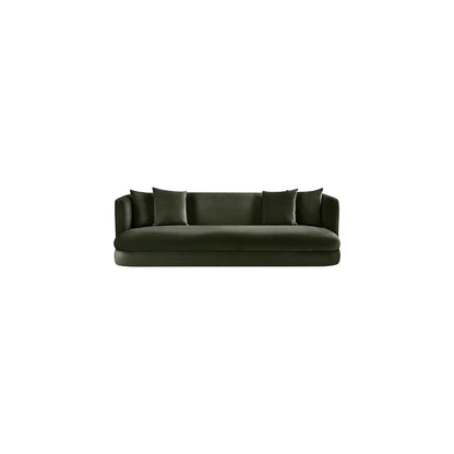 Alder Green Velvet Sofa