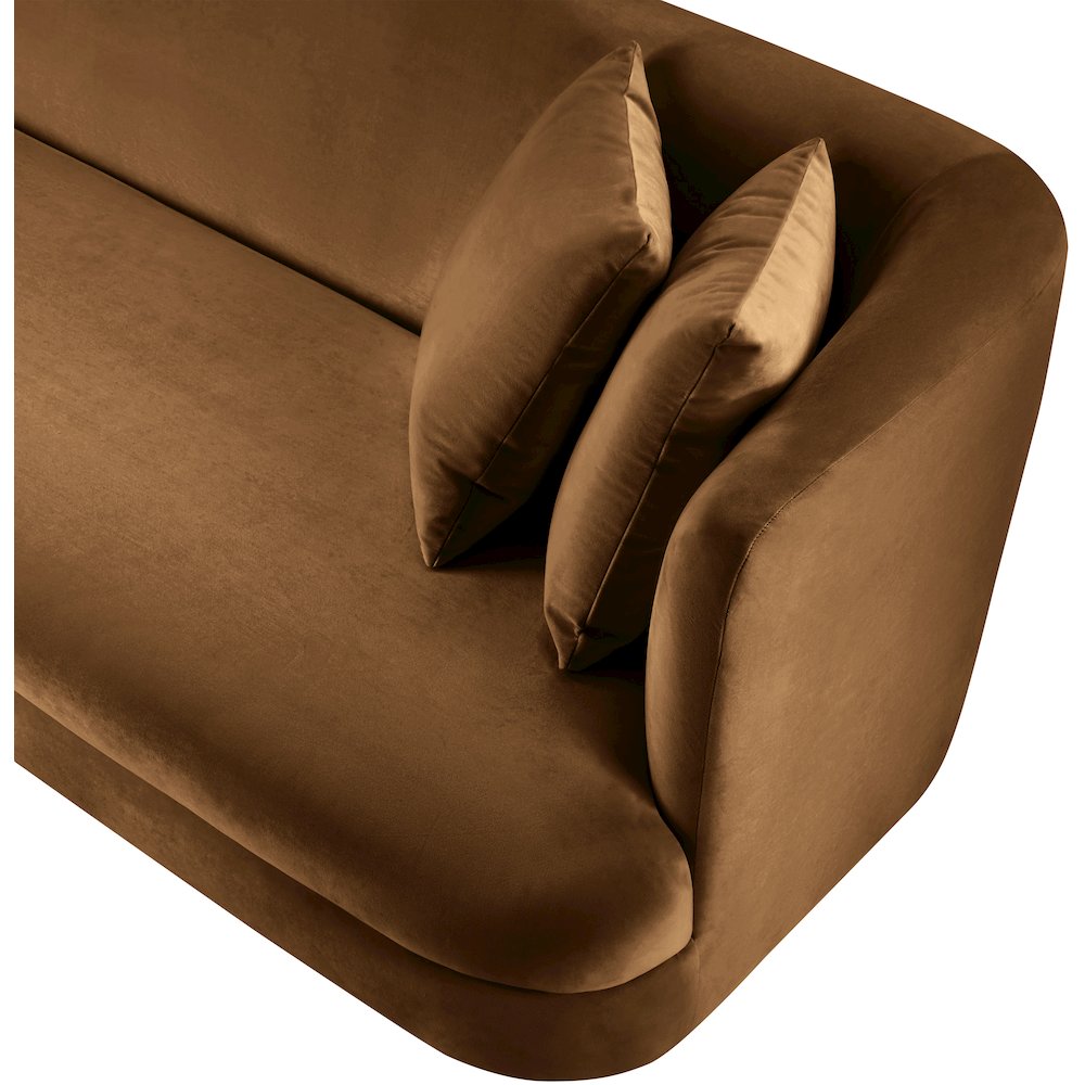 Alder Saddle Velvet Chair