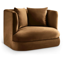 Alder Saddle Velvet Chair
