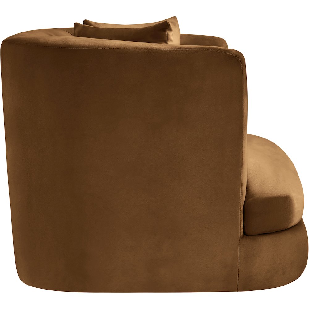 Alder Saddle Velvet Chair