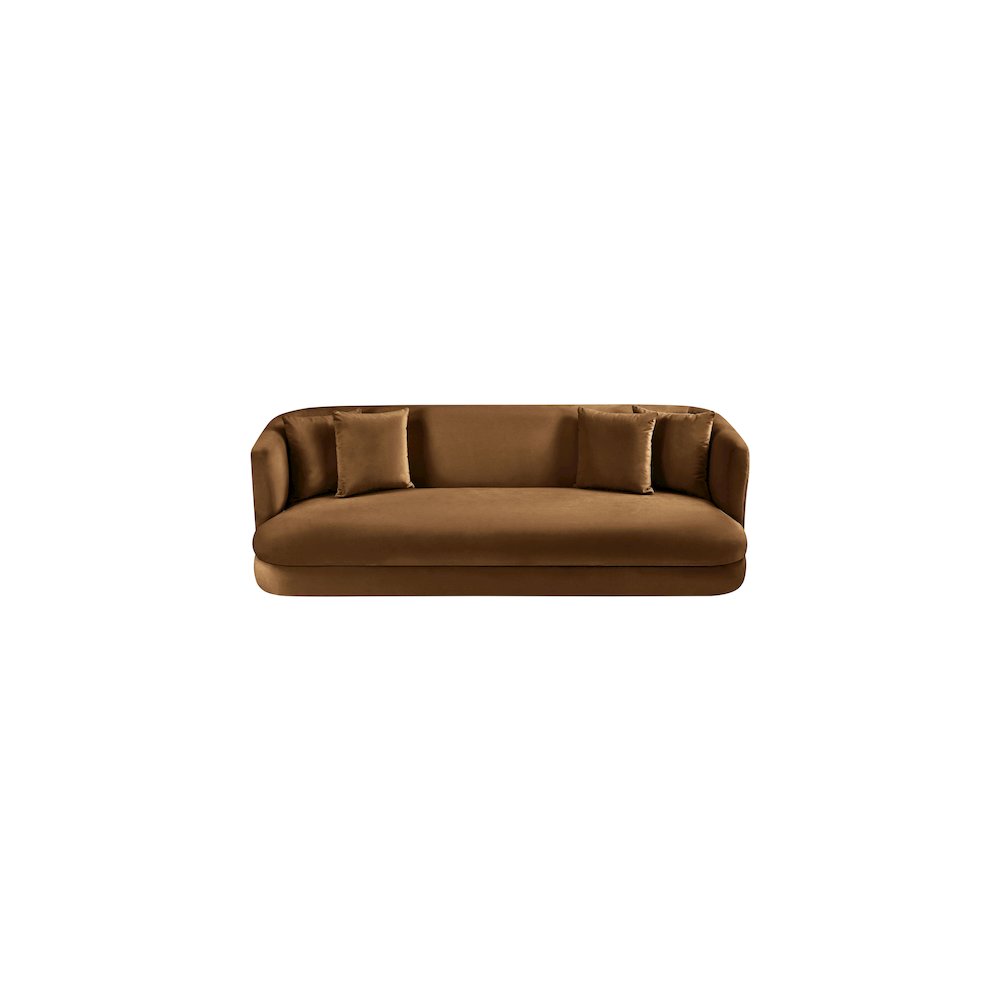 Alder Saddle Velvet Sofa