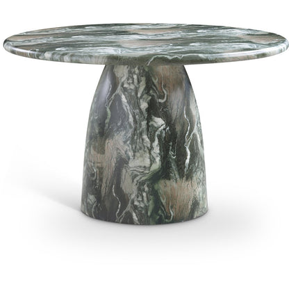 Cosenza Green 48.5" Marble Finish Concrete Dining Table