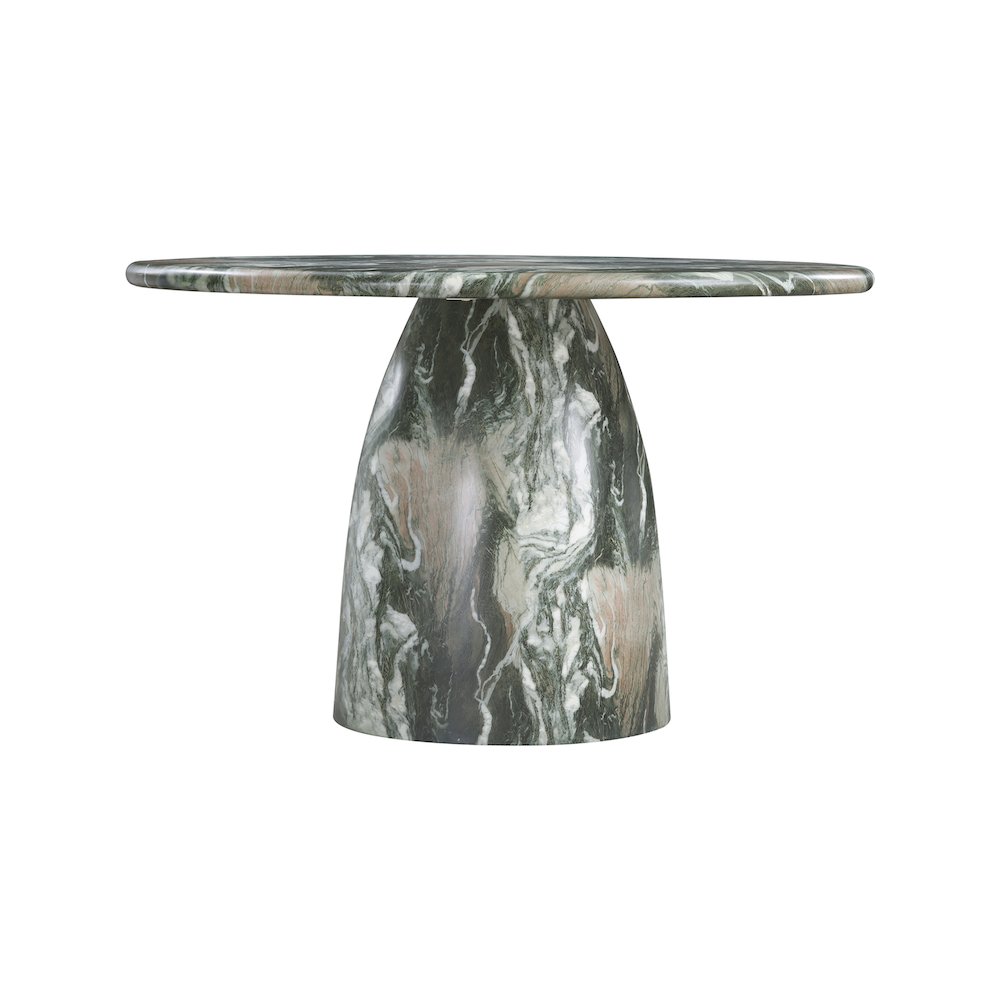 Cosenza Green 48.5" Marble Finish Concrete Dining Table