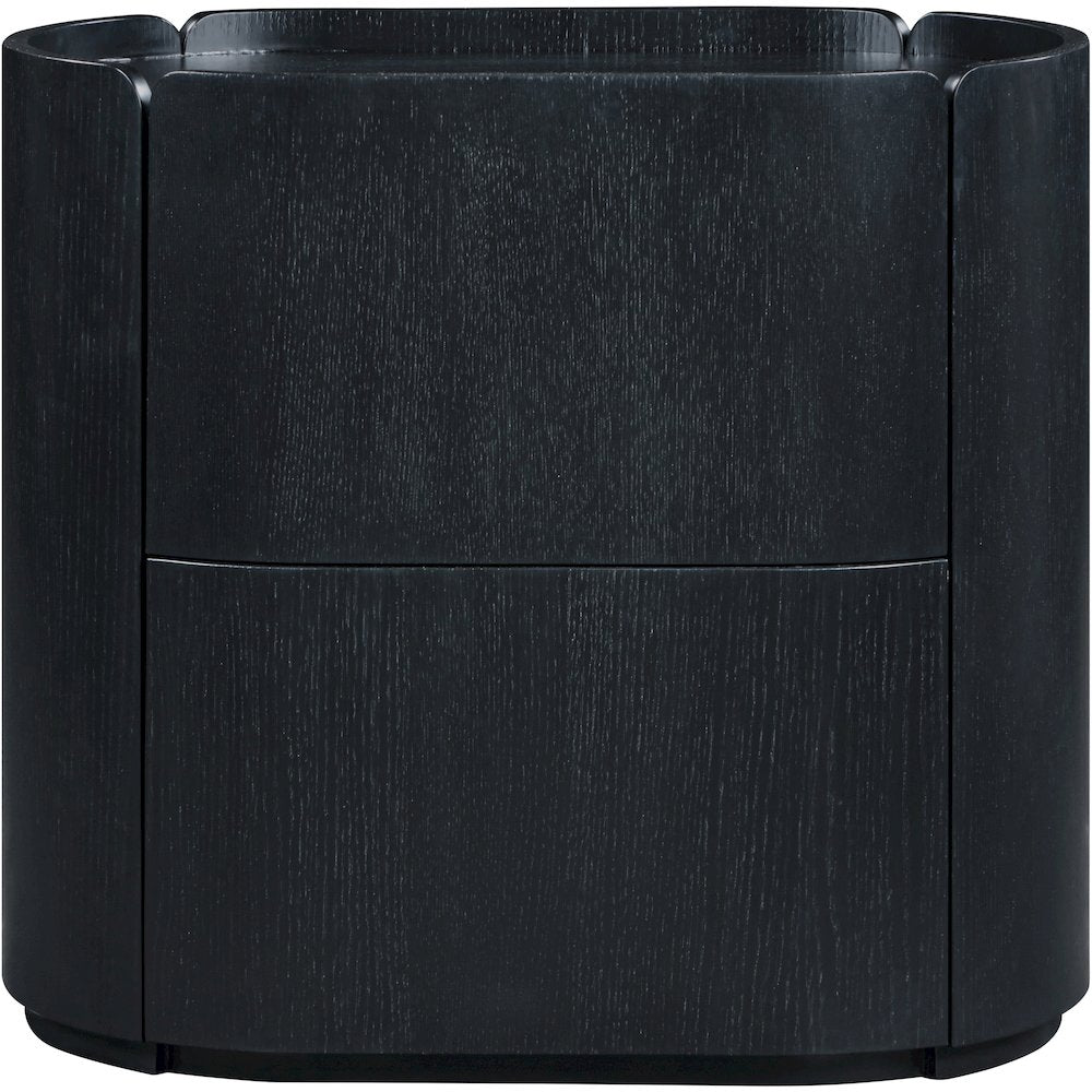Everett Black Night Stand