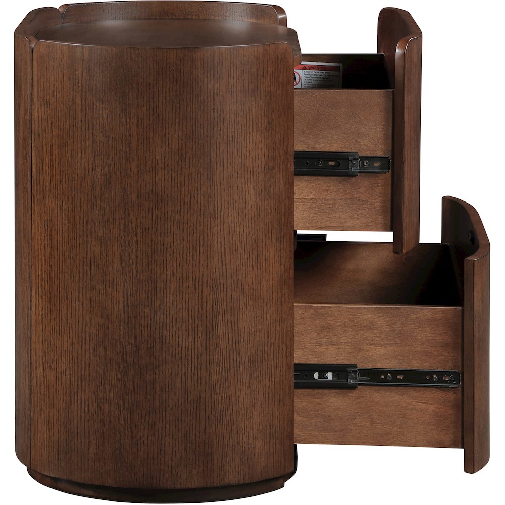 Everett Brown Night Stand
