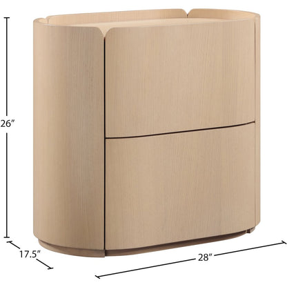 Everett Natural Night Stand