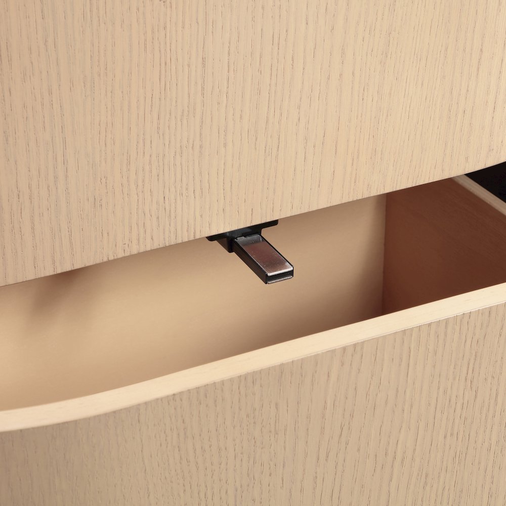 Everett Natural Night Stand
