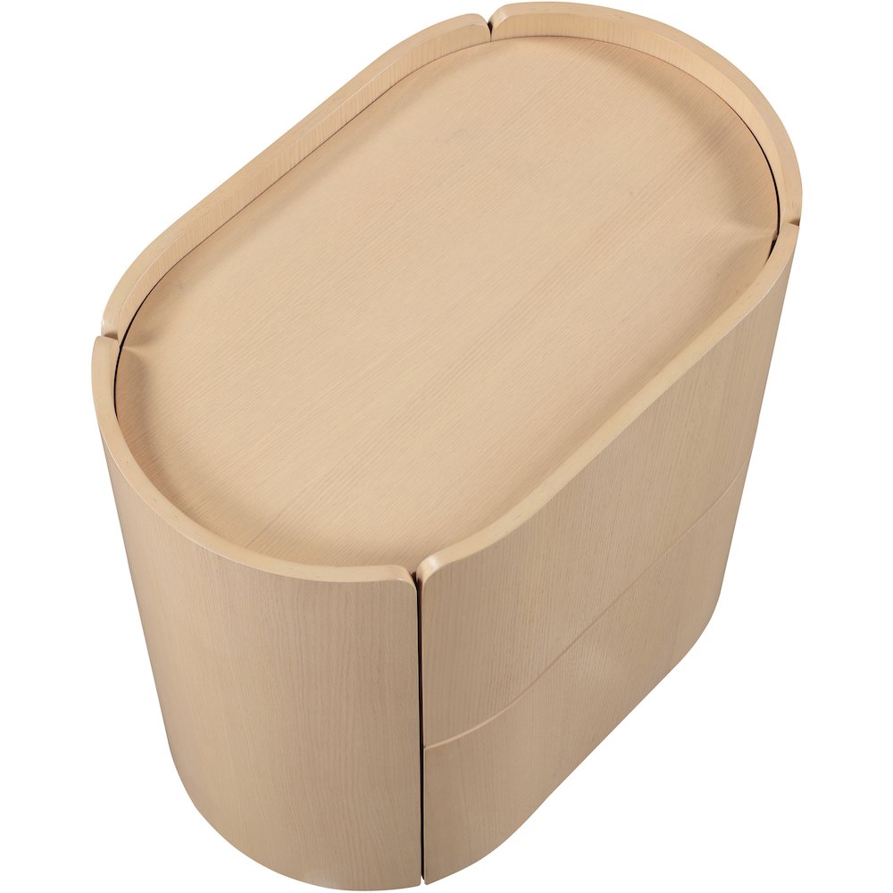 Everett Natural Night Stand