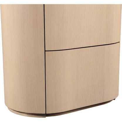 Everett Natural Night Stand