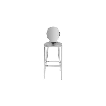 Maddox Chrome Stainless Steel Stool