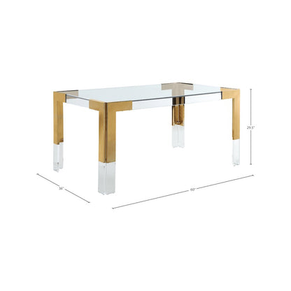 Casper Rich Gold Dining Table