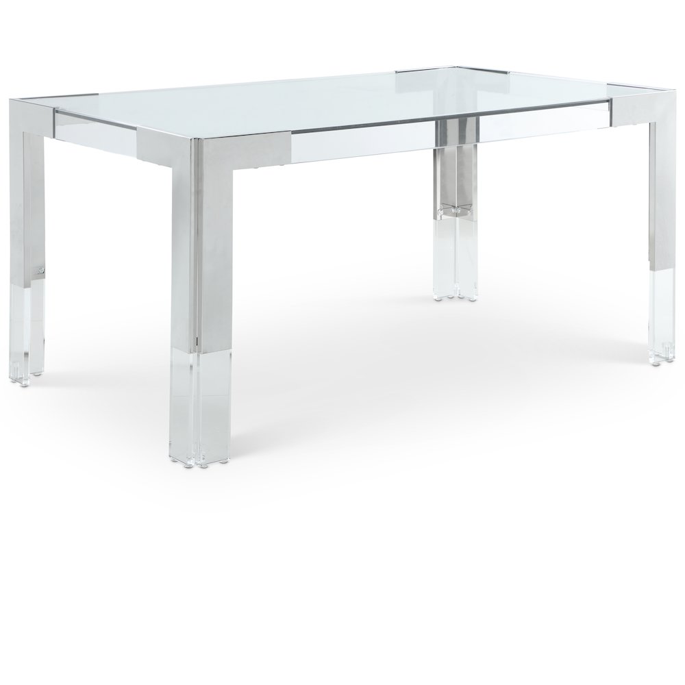 Casper Rich Chrome Dining Table