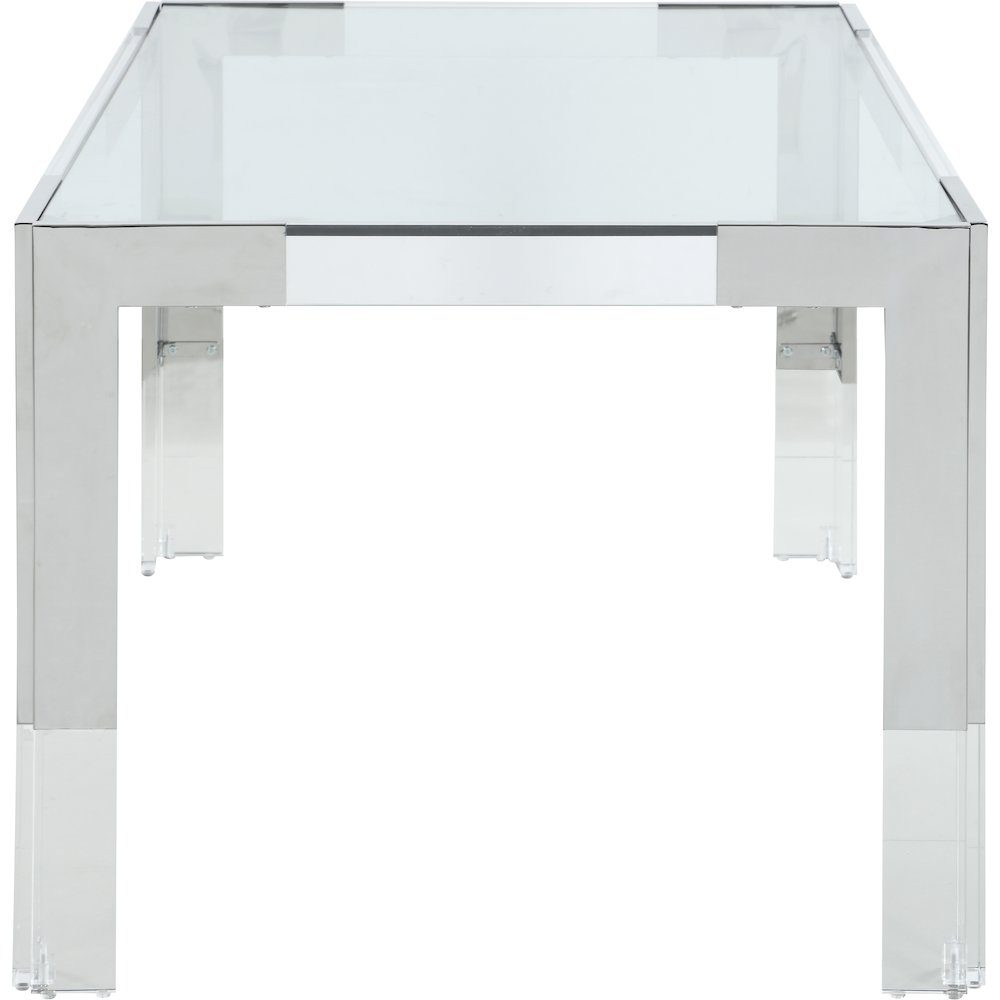 Casper Rich Chrome Dining Table