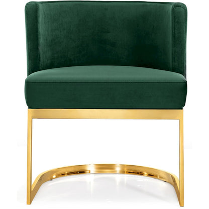 Gianna Green Velvet Dining Chair