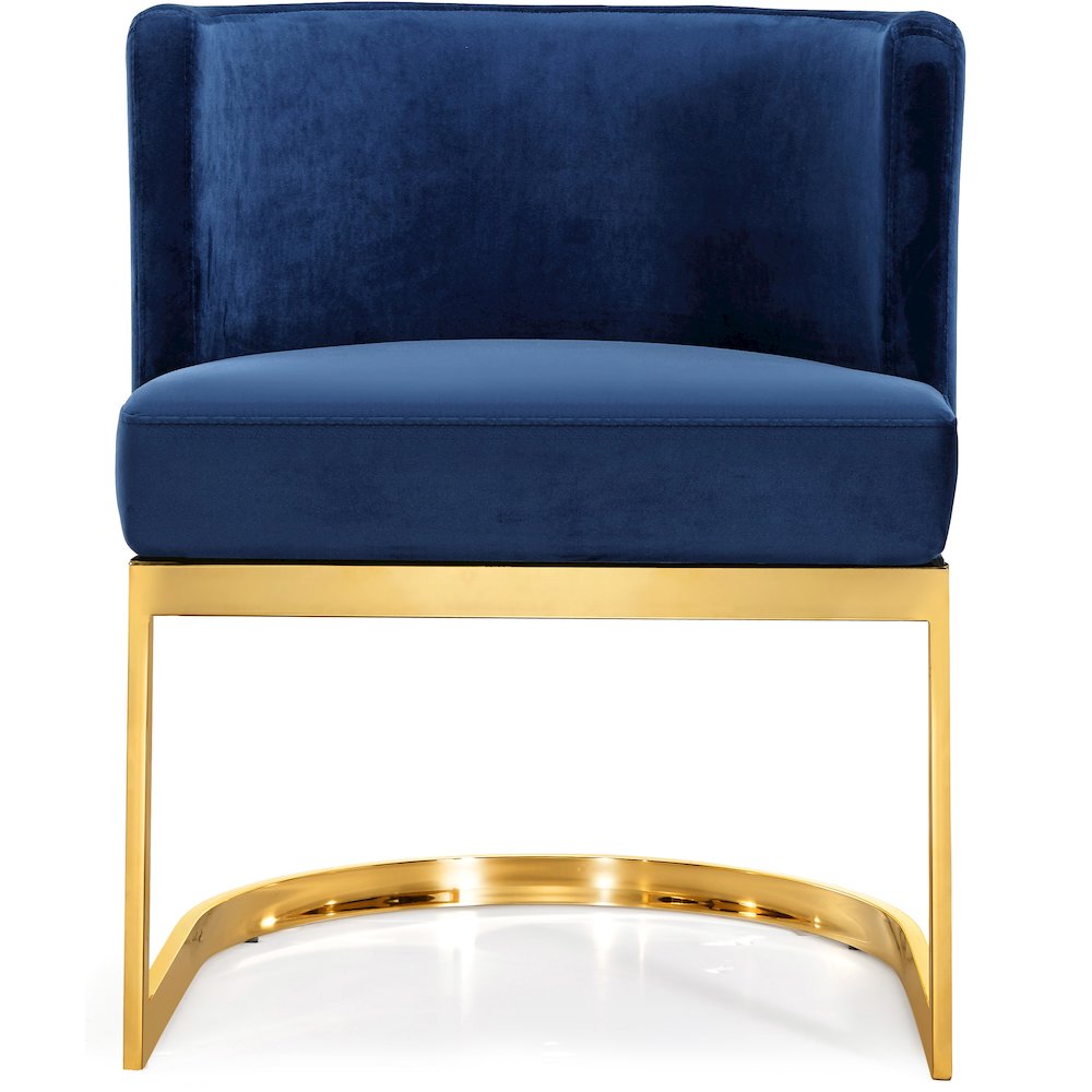 Gianna Navy Velvet Dining Chair