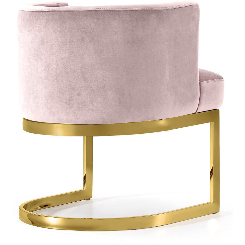 Gianna Pink Velvet Dining Chair