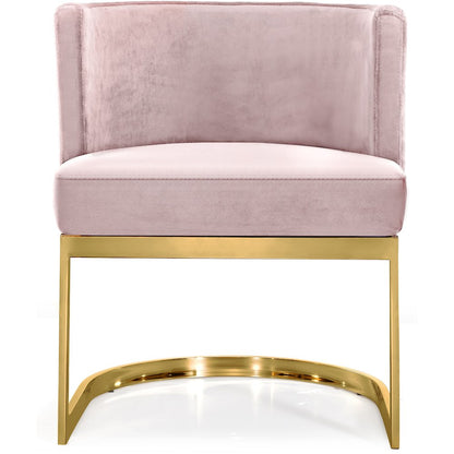 Gianna Pink Velvet Dining Chair