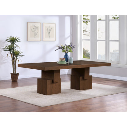 Anzio Brown Dining Table