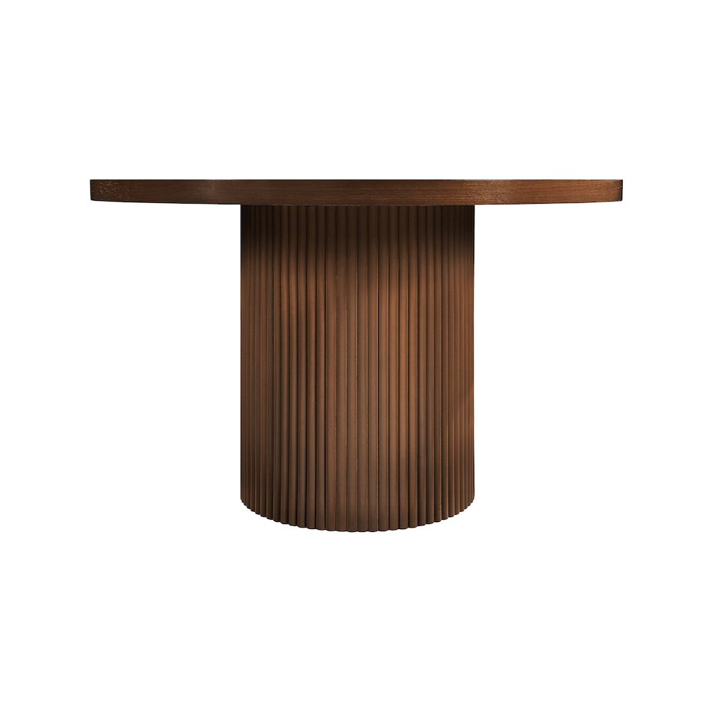 Belinda Brown Oak Veneer Dining Table